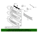Grille Bracket - Ford (n2dz8a154aa) - view 11