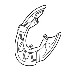 Splash Shield - Ford (nk4z2c028a) - view 6