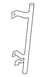 Window Regulator Guide - Ford (nk4z61222a00a) - view 15