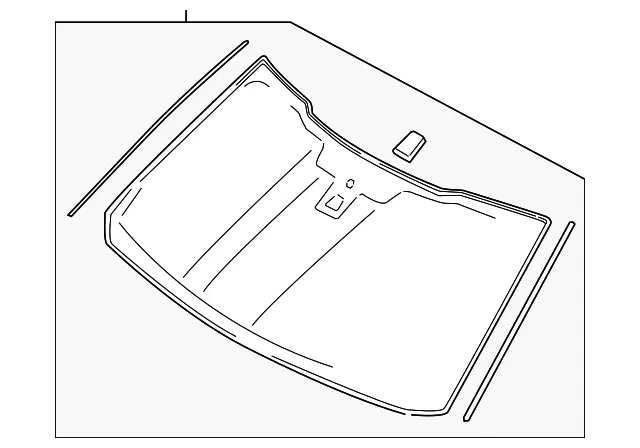 Windshield - Ford (nl1z7803100a) - view 2