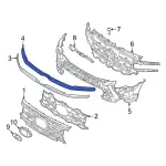 Upper Molding - Ford (nl1z8200aaptm) - view 7