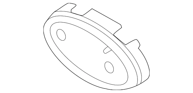 Grille Emblem Bracket - Ford (nl1z8b375aa) - view 5