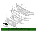 Grille Emblem Bracket - Ford (nl1z8b375ba) - view 13