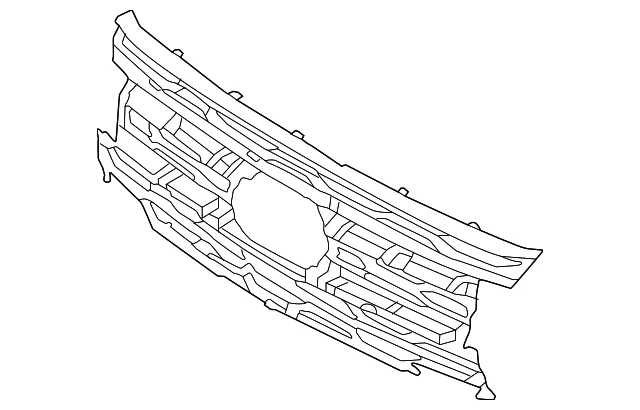 Outer Grille - Ford (nl1z99022a68captm) - view 2