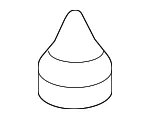 Hood Stop Buffer - Ford (nl3z16758a) - view 6