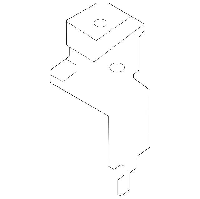 Fender Rail Bracket - Ford (nl3z16c199a) - view 2