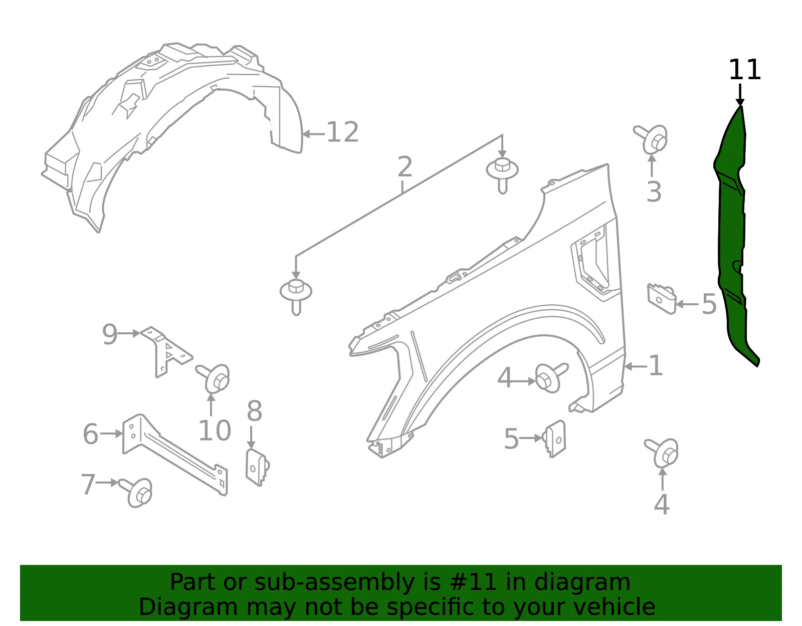 Fender Insulator - Ford (nl3z16e132a) - view 3