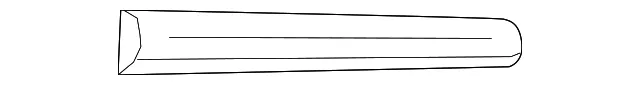 Ornament Front Fender - Ford (nl7z16178ca) - view 2