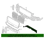 Bracket Bumper Mounting - Ford (nl7z17c972a) - view 10