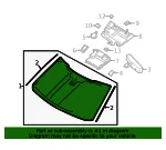Glass Windscreen - Ford (nl7z7803100b) - view 7
