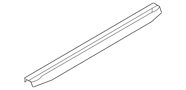 Tailgate Molding - Ford (nz6z6041018a) - view 3