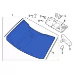 Windshield - Ford (pc3z1003100a) - view 5