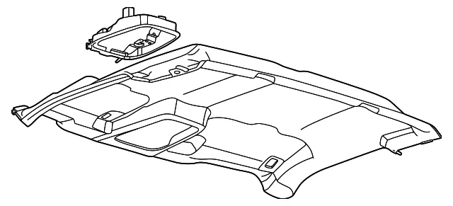 Headliner - Ford (pc3z1051968bb)