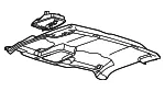 Headliner - Ford (pc3z1051968bb) - view 3