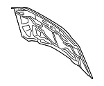 Hood Panel - Ford (pc3z16612a) - view 9