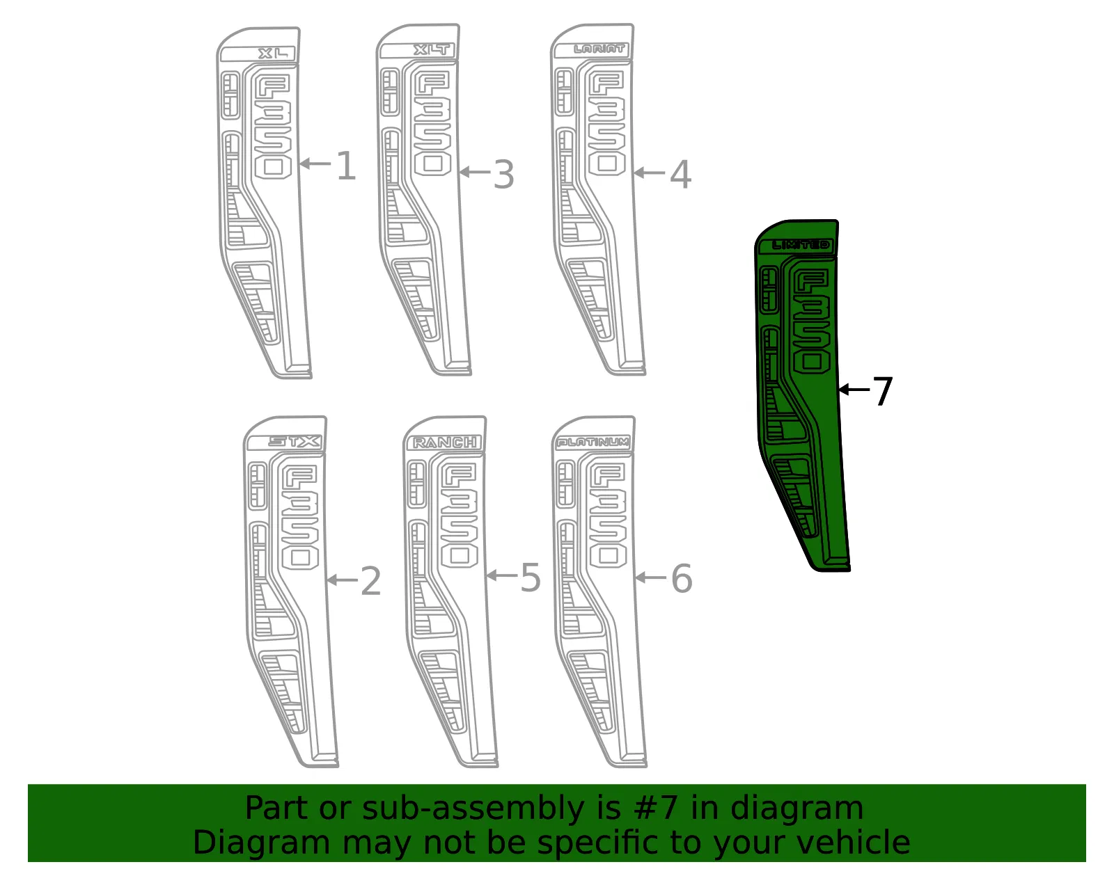 Fender Emblem - Ford (pc3z16720br) - view 3