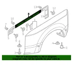Fender Flare Bracket - Ford (pc3z16b292e) - view 4