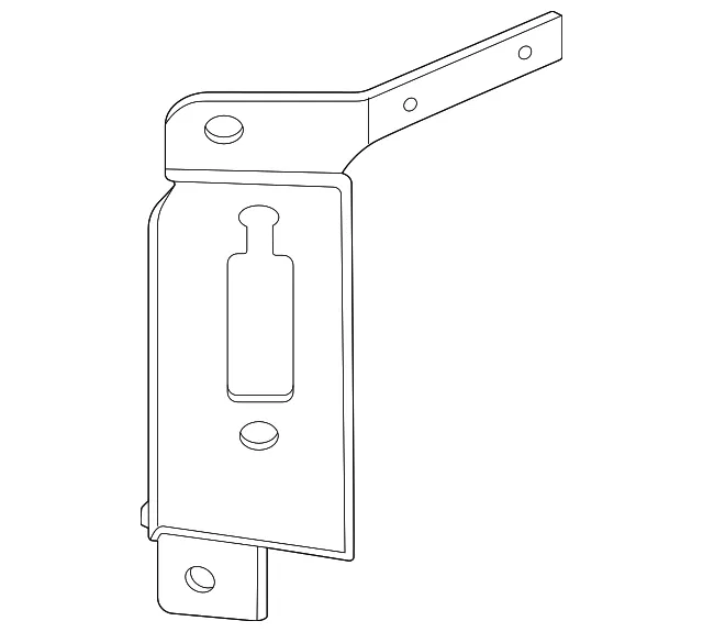 Bumper Face Bar Bracket - Ford (pc3z17755a) - view 2