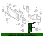 Bumper Face Bar Bracket - Ford (pc3z17755a) - view 7