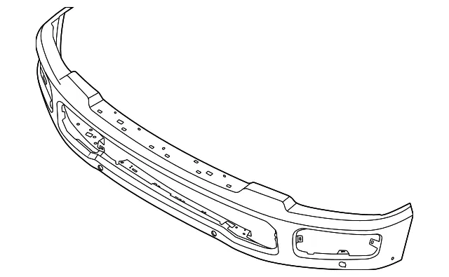 Bumper Assembly Front - Ford (pc3z17757fa) - view 2