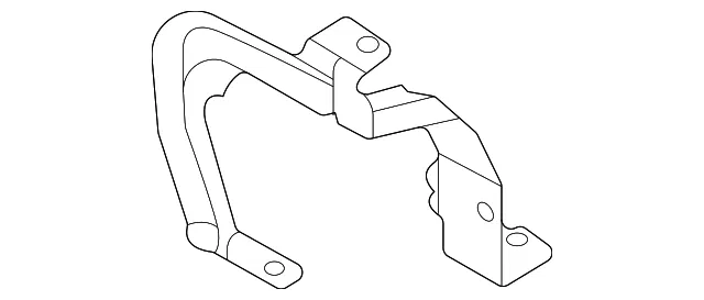 Bumper Face Bar Bracket - Ford (pc3z17796a) - view 2