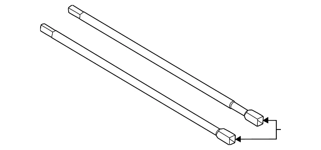 Floor Jack Handle - Ford (pc3z17a024a) - view 2