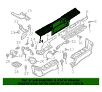 Bumper Step Pad - Ford (pc3z17b807ba) - view 9