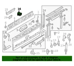 Tailgate Stop Bumper - Ford (pc3z28439a00a) - view 10