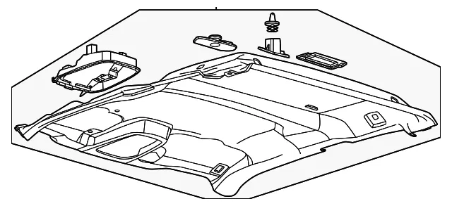Headliner - Ford (pc3z2851968ba)