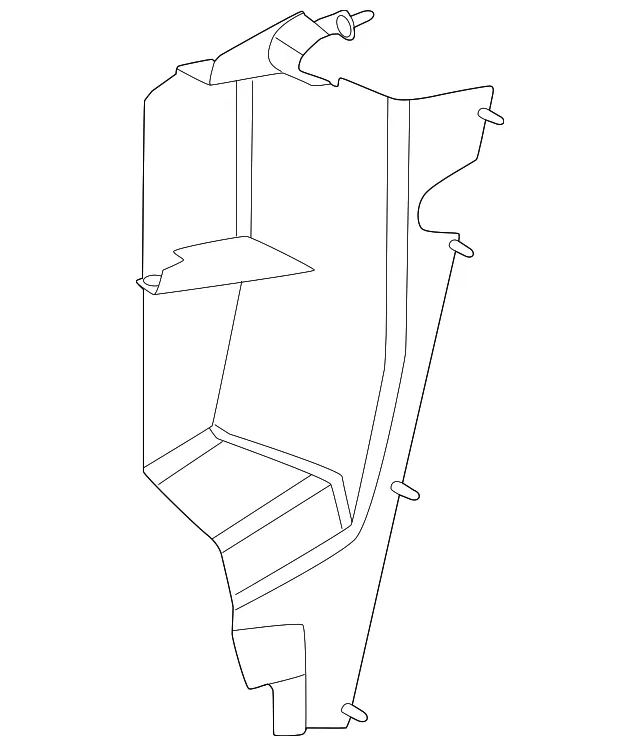 Air Deflector - Ford (pc3z8311a) - view 2