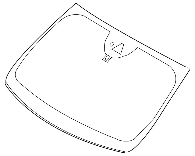 Windshield - Ford (pj6z7803100d) - view 2
