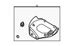 Interior Rear View Mirror Cover - Ford (pj6z7803514aa) - view 12