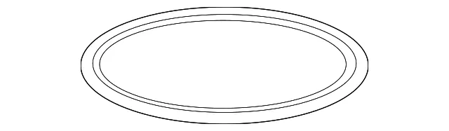 Grille Emblem - Ford (pu5z8213a)