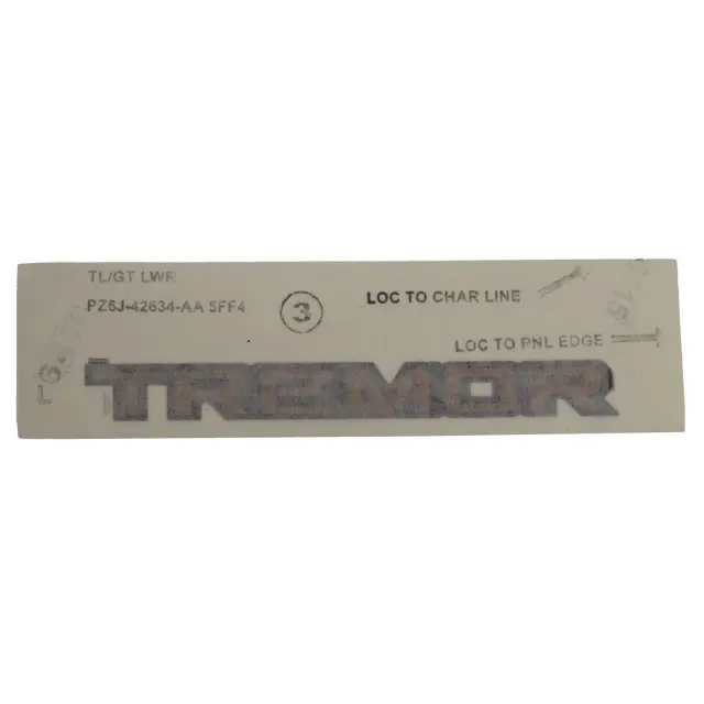 Tailgate Emblem - Ford (pz6z1642634aa)