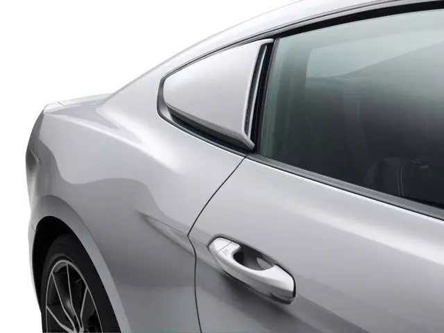 Scoops - Quarter Window - Ingot Silver - Ford (vhr3z63280b10aa)