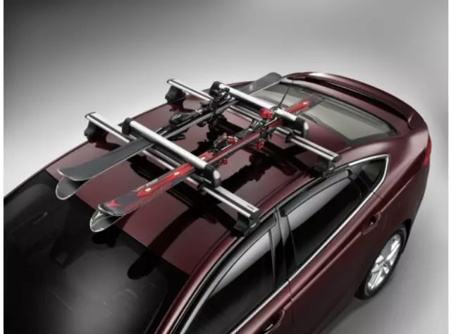Ski/Snowboard Carrier, Roof Mounted, Flat Top - Ford (vm1pz7855100g) - view 5