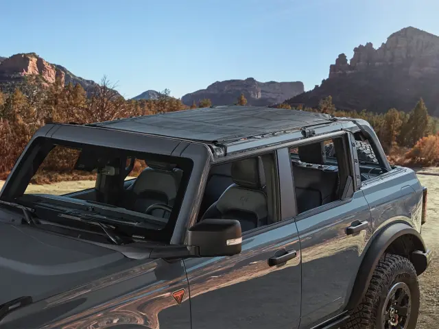 Soft Mesh Bimini Top - 4-Door - Ford (vm2dz54500w00b)