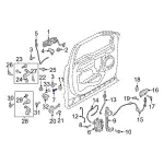 Upper Latch Screw - Ford (w500613s439) - view 16