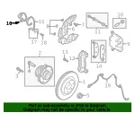 Upper Latch Screw - Ford (w500613s439) - view 19