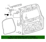 Hinge Nut - Ford (w520123s442) - view 6