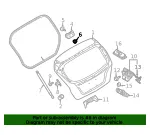 Hinge Nut - Ford (w703457s900) - view 7