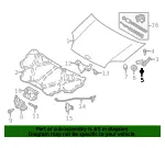 Hinge Screw - Ford (w709051s442) - view 12