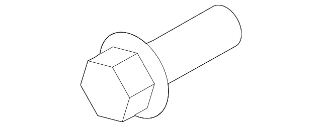 Hinge Screw - Ford (w711007s439) - view 6