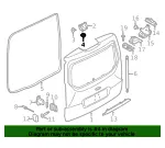 Hinge Nut - Ford (w711213s300) - view 7
