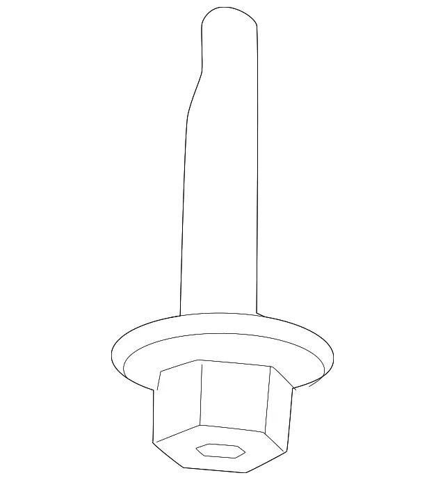 Hinge Bolt - Ford (w713162s900) - view 2