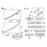 Molding Screw - Ford (w713507s450b) - view 12