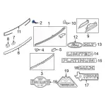 Molding Screw - Ford (w713507s450b) - view 13