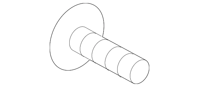 Molding Screw - Ford (w713507s450b) - view 5