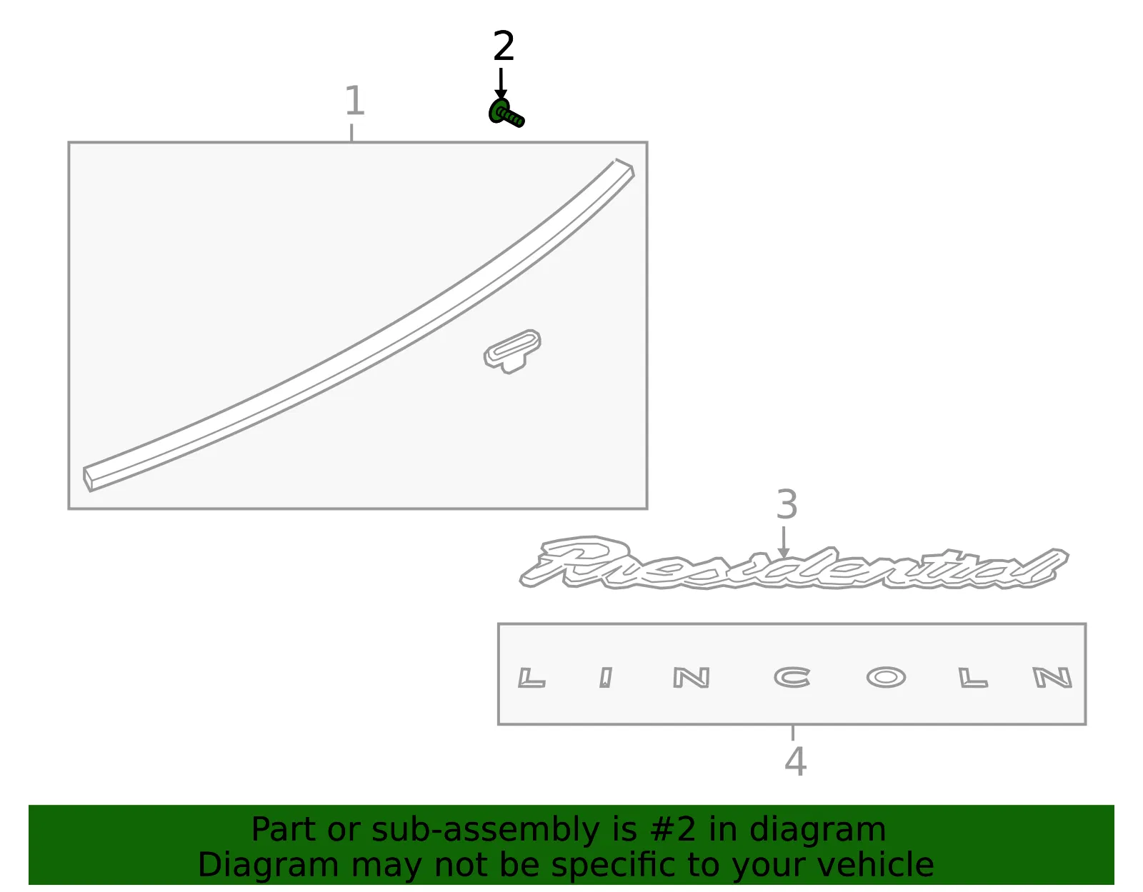 Molding Screw - Ford (w713507s450b) - view 6