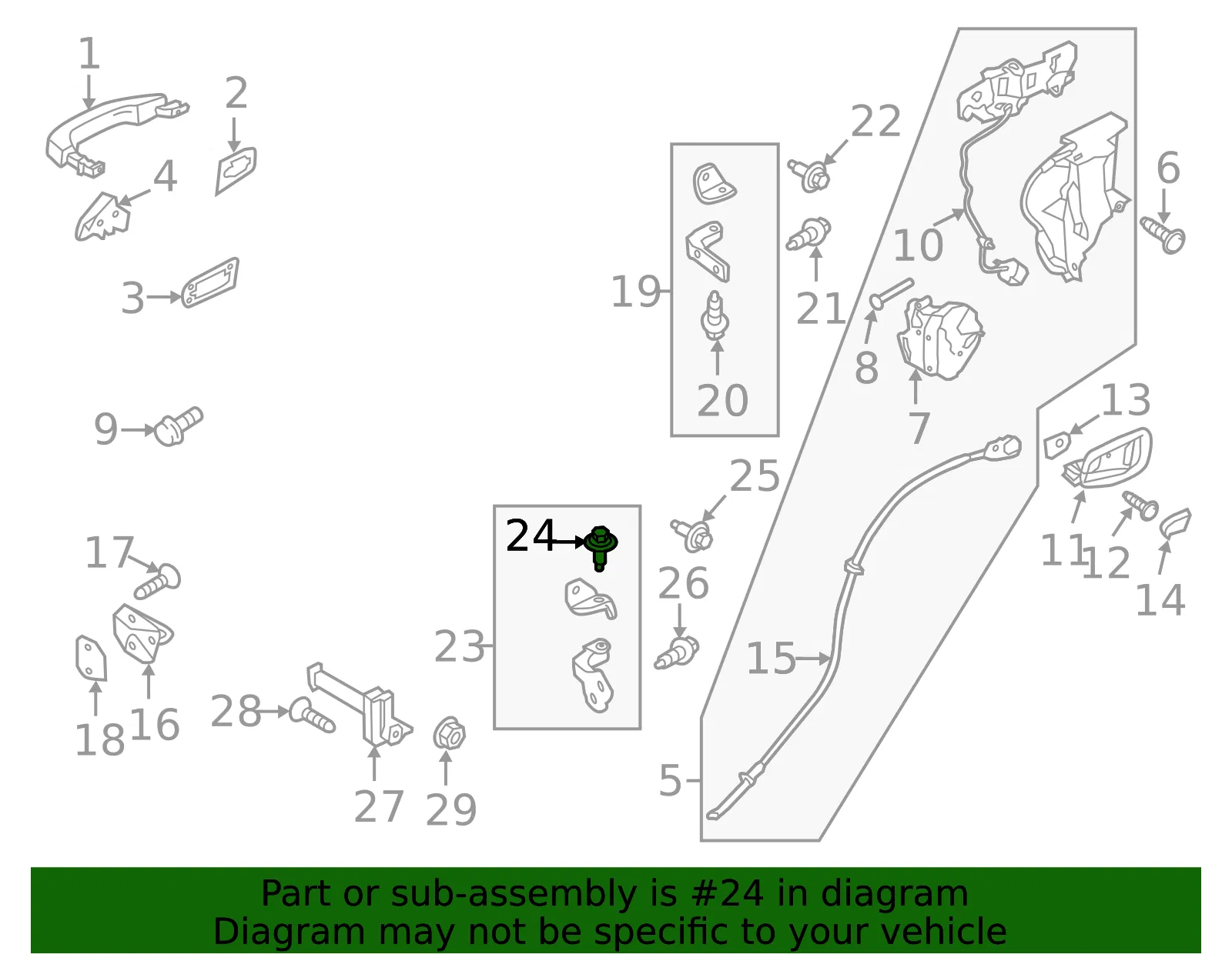 Upper Hinge Lower Bolt - Ford (w716217s442) - view 5